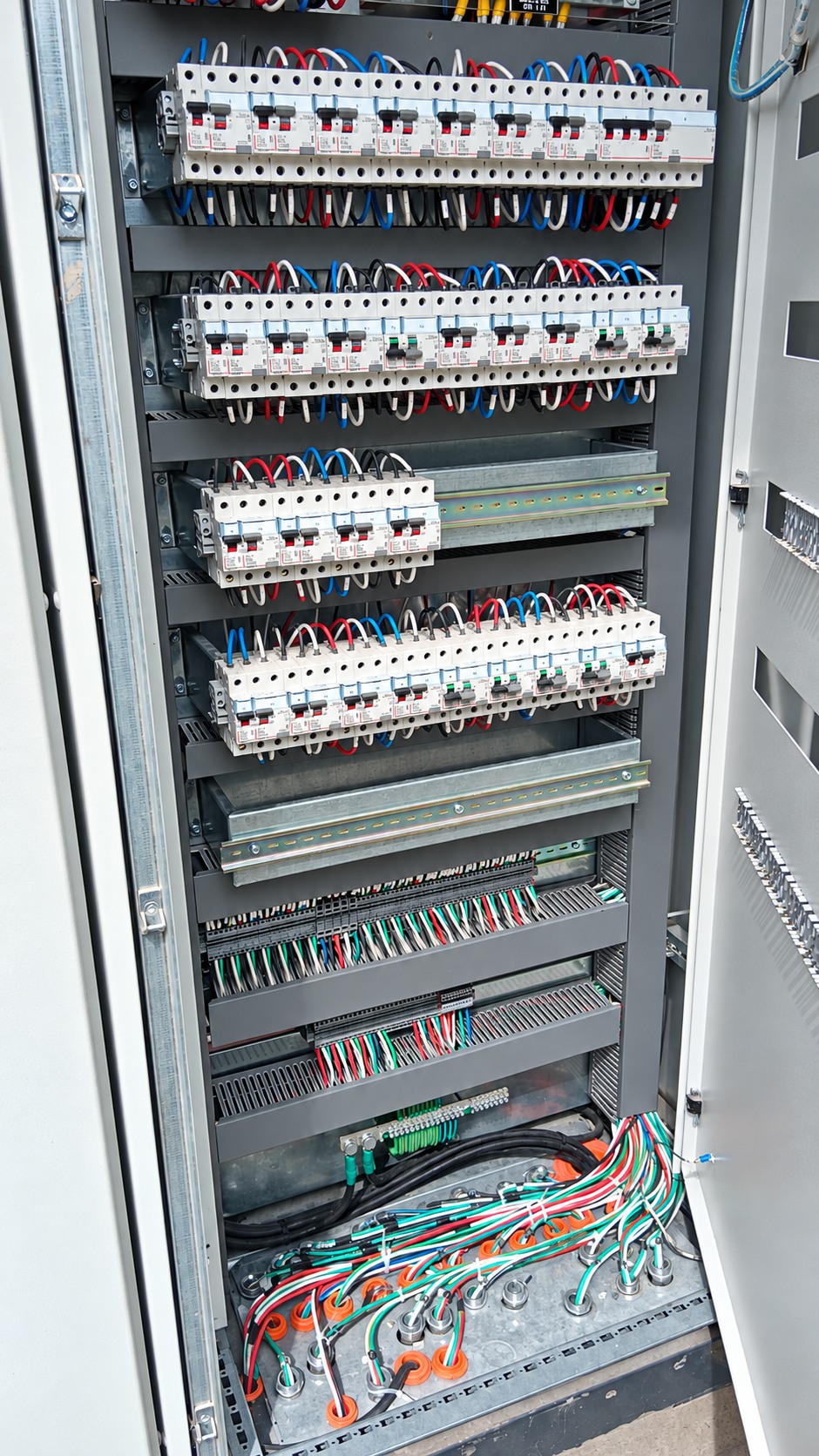 Tablero eléctrico de una instalación